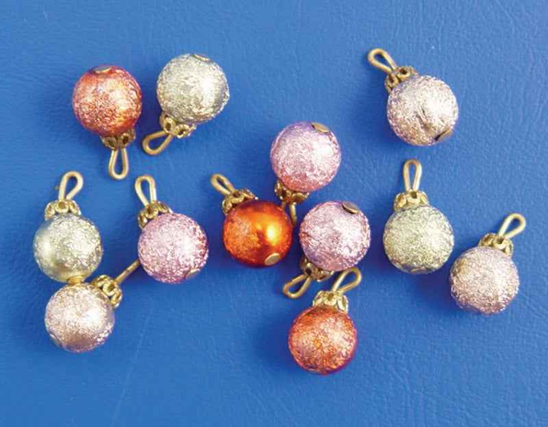 Kerstballen, 12 stuks
