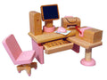 computerkamer set roze