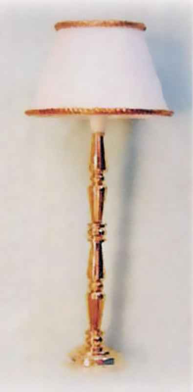 staande lamp wit met goud