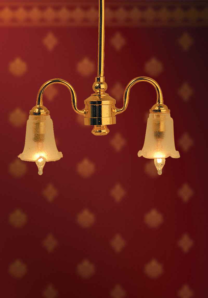 Dubbele tulp hanglamp