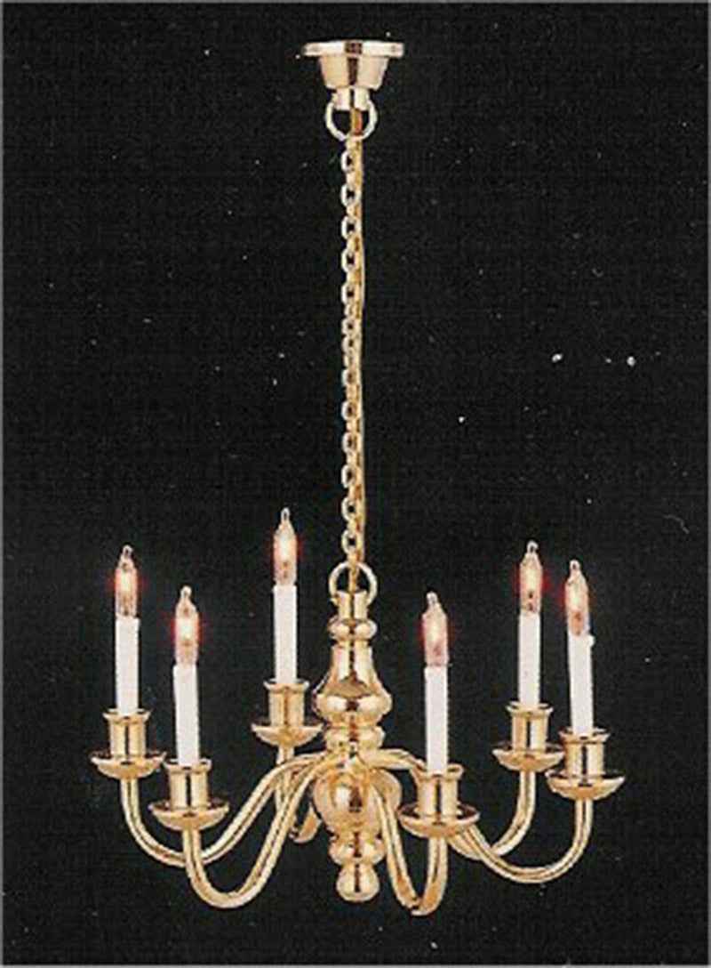6 armige luxe kroonluchter