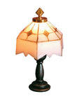 witte Tiffany tafellamp