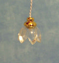 Lily hanglamp, licht glas