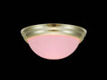 plafonniere wit met goud