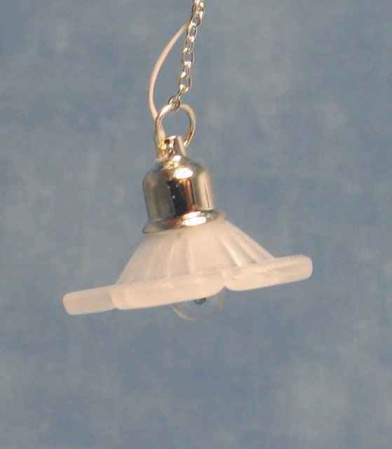Zilveren hangverlichting