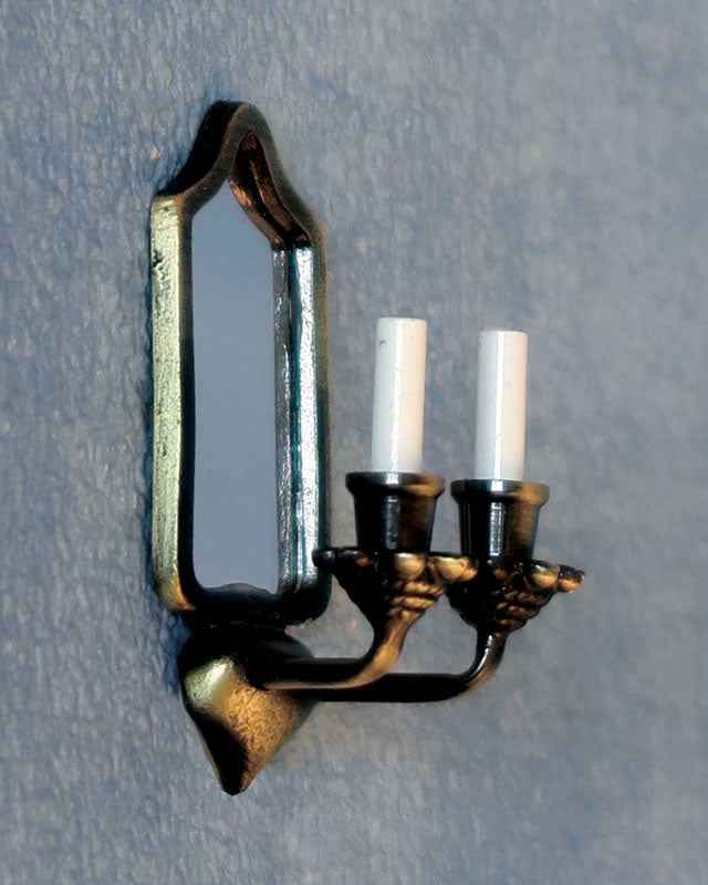 Kaarsenlamp met spiegel