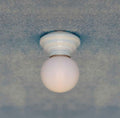 Witte bollamp