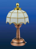 Witte Tiffany tafellamp LED
