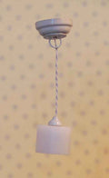 Witte cylinder hanglamp (LED)