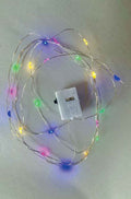 String met 20 gekleurde LED lampjes