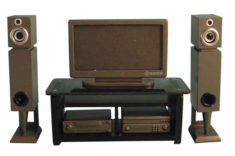 Zilveren 42" Plasma TV