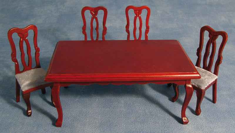 Eetkamertafel, 4 stoelen