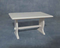 Country keukentafel wit