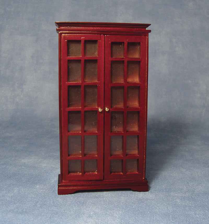 Boeken kabinet mahonie