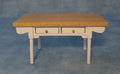 Wit,grenen keukentafel