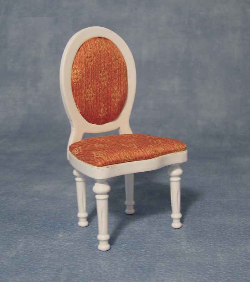 Witte slaapkamerstoel