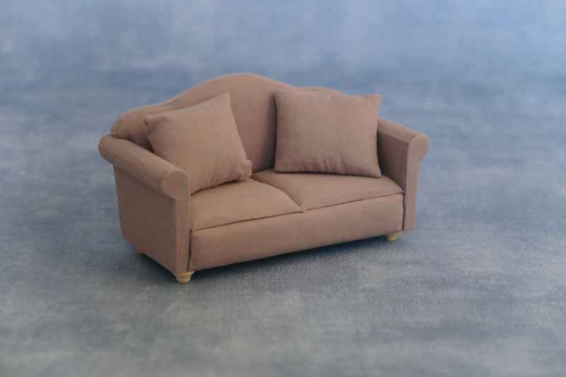 Traditionele sofa, grijs