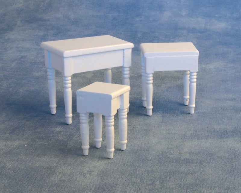 Set witte tafeltjes