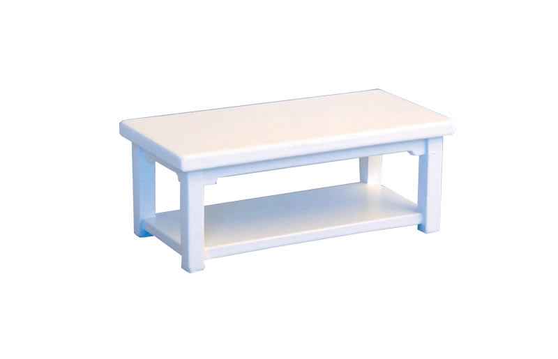 Koffietafel, wit