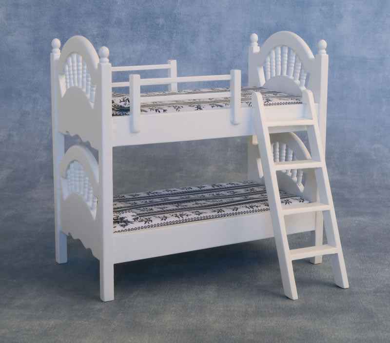 Wit stapelbed