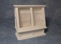Winkel toonbank wit
