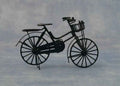 Zwarte dames fiets