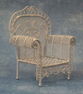 Witte tuin fauteuil
