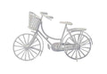 Witte fiets