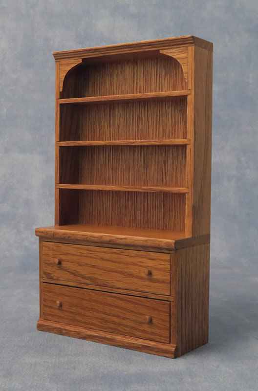 Oak Shelf Dresser