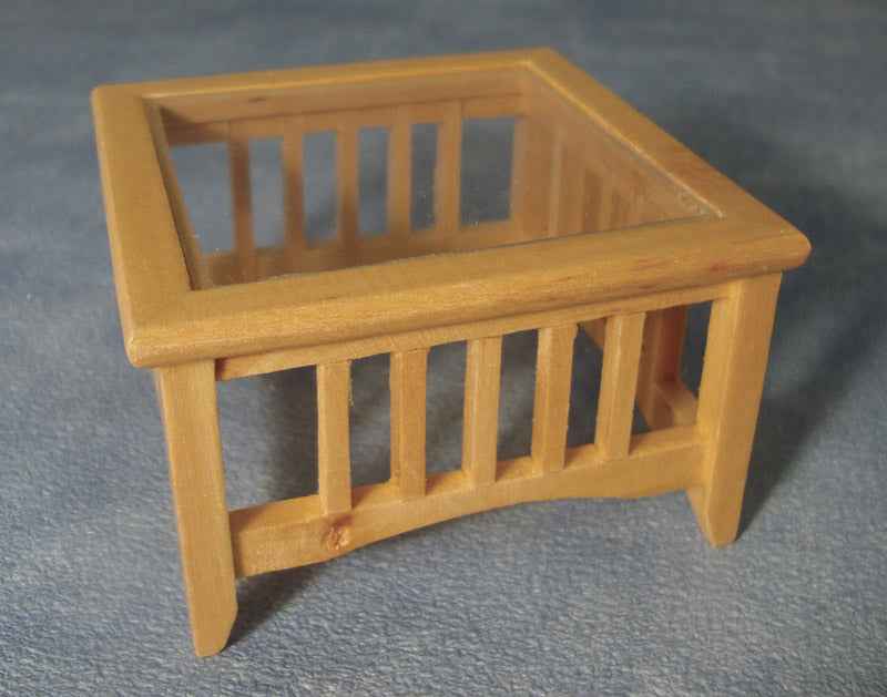 Salontafel met glasplaat