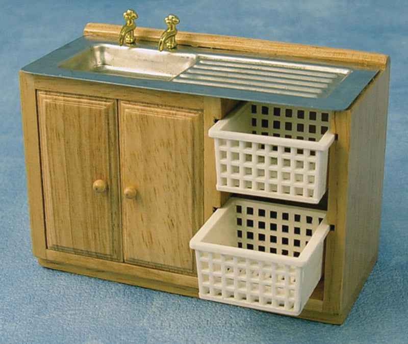 Keuken gootsteenunit met manden