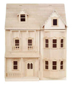 Asburton Poppenhuis, ongeschilderd