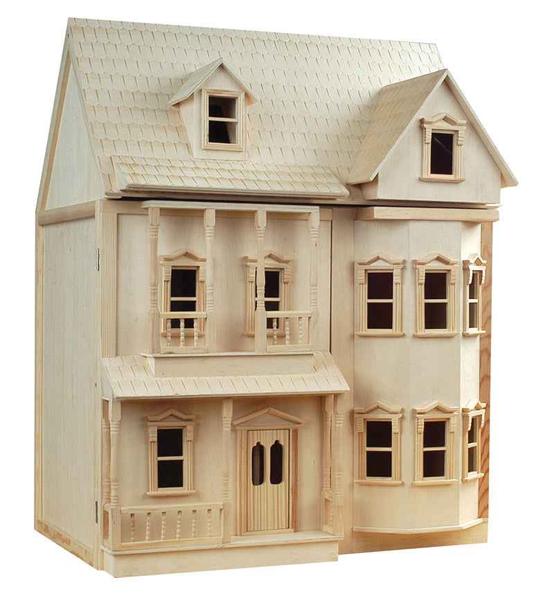 Asburton Poppenhuis, ongeschilderd