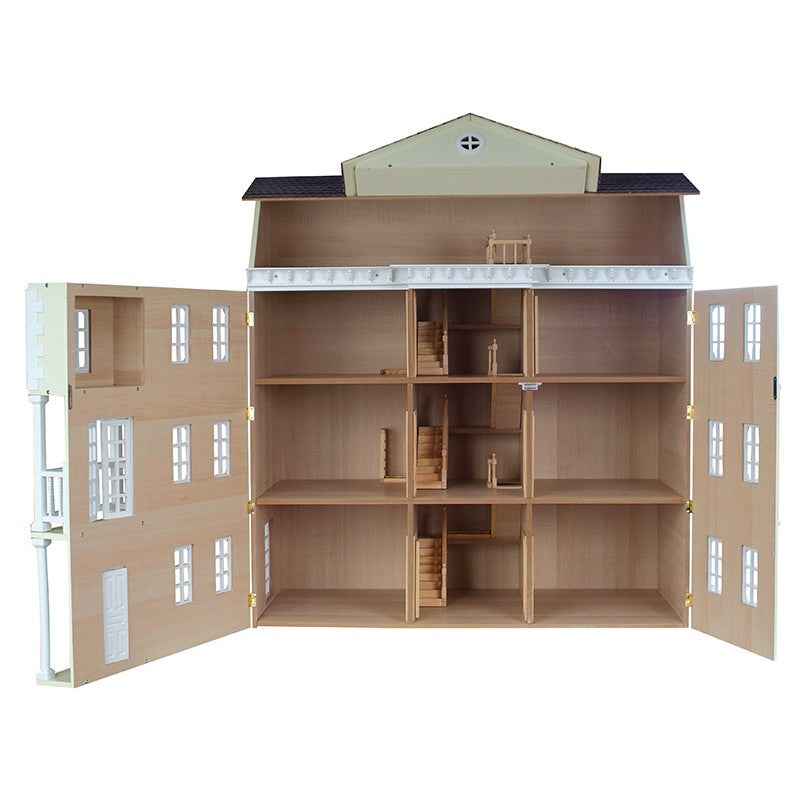 The Mayfair Poppenhuis ongeschilderd