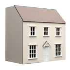 Yellow Cottage Poppenhuis, blankhout