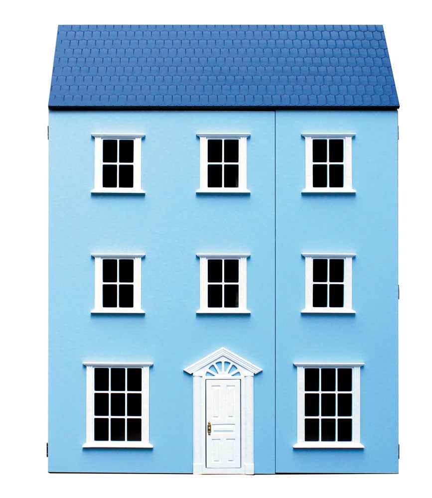Weymouth Townhouse Poppenhuis, blankhout