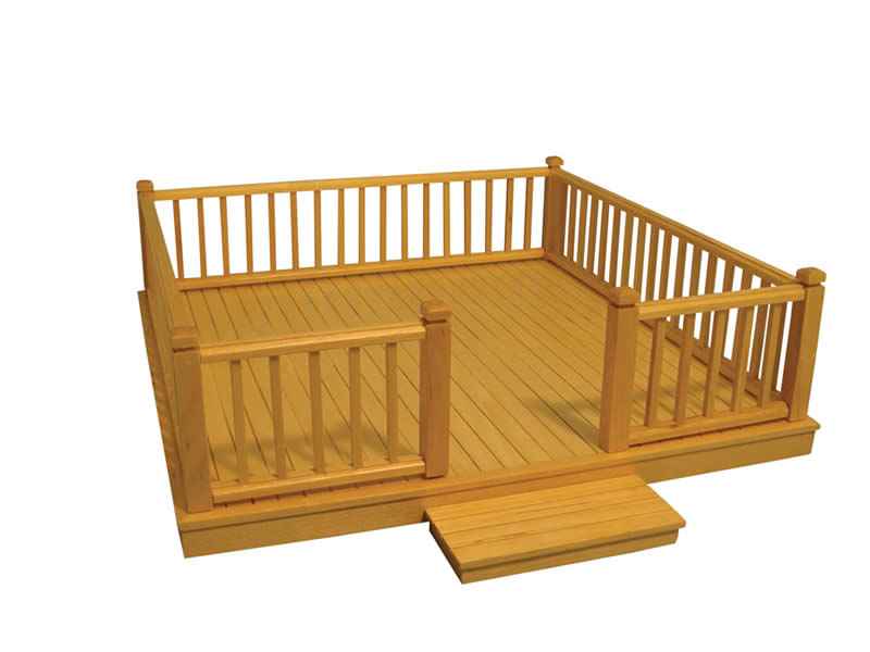 Garden Decking Set