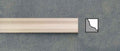 Kroonlijst 45.7 cm wit, 6 stuks
