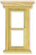 Raam, luxe, 2 ruiten
