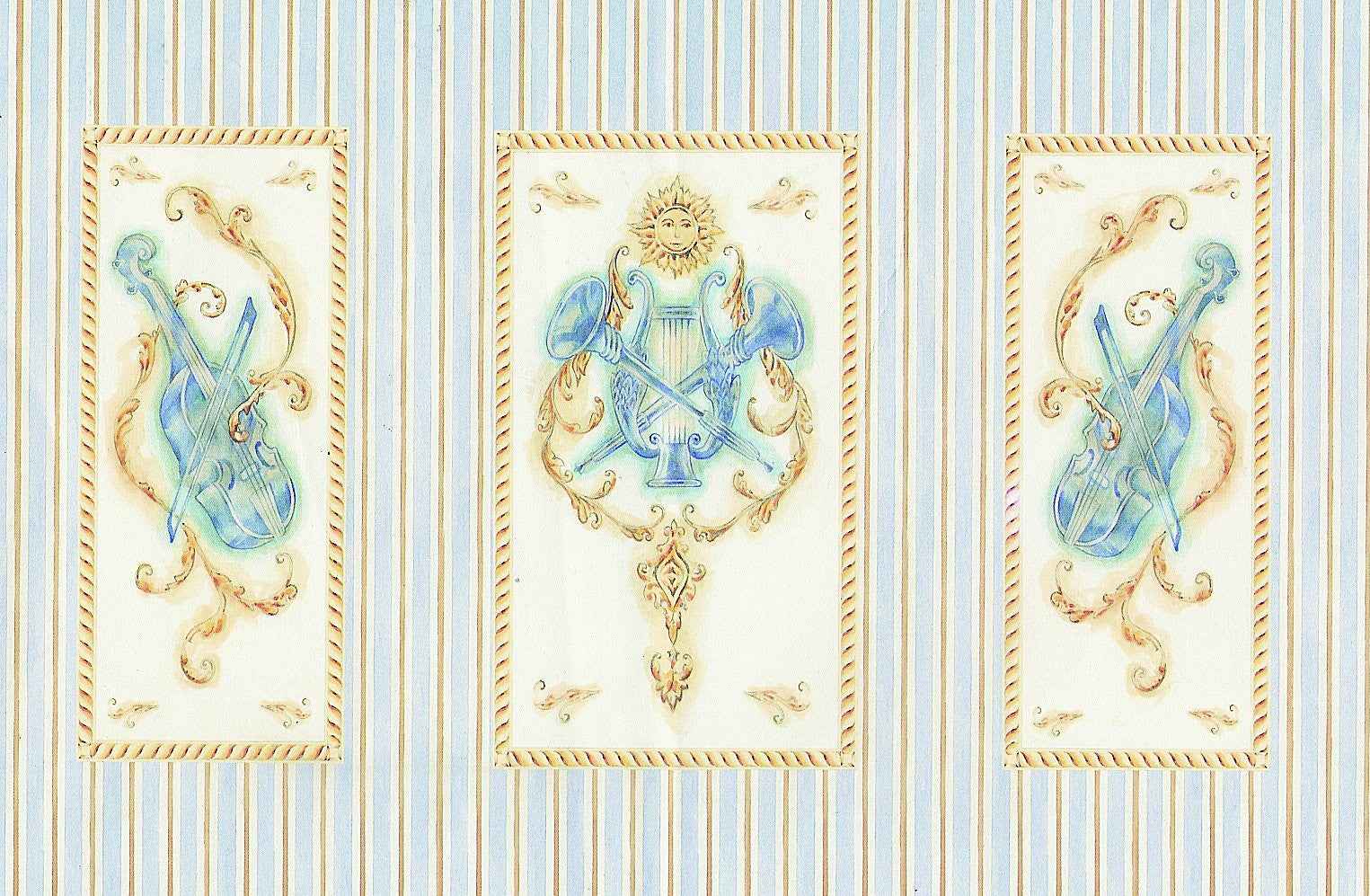 Behang Music Room paper