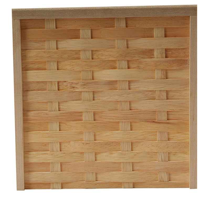 Houten schutting