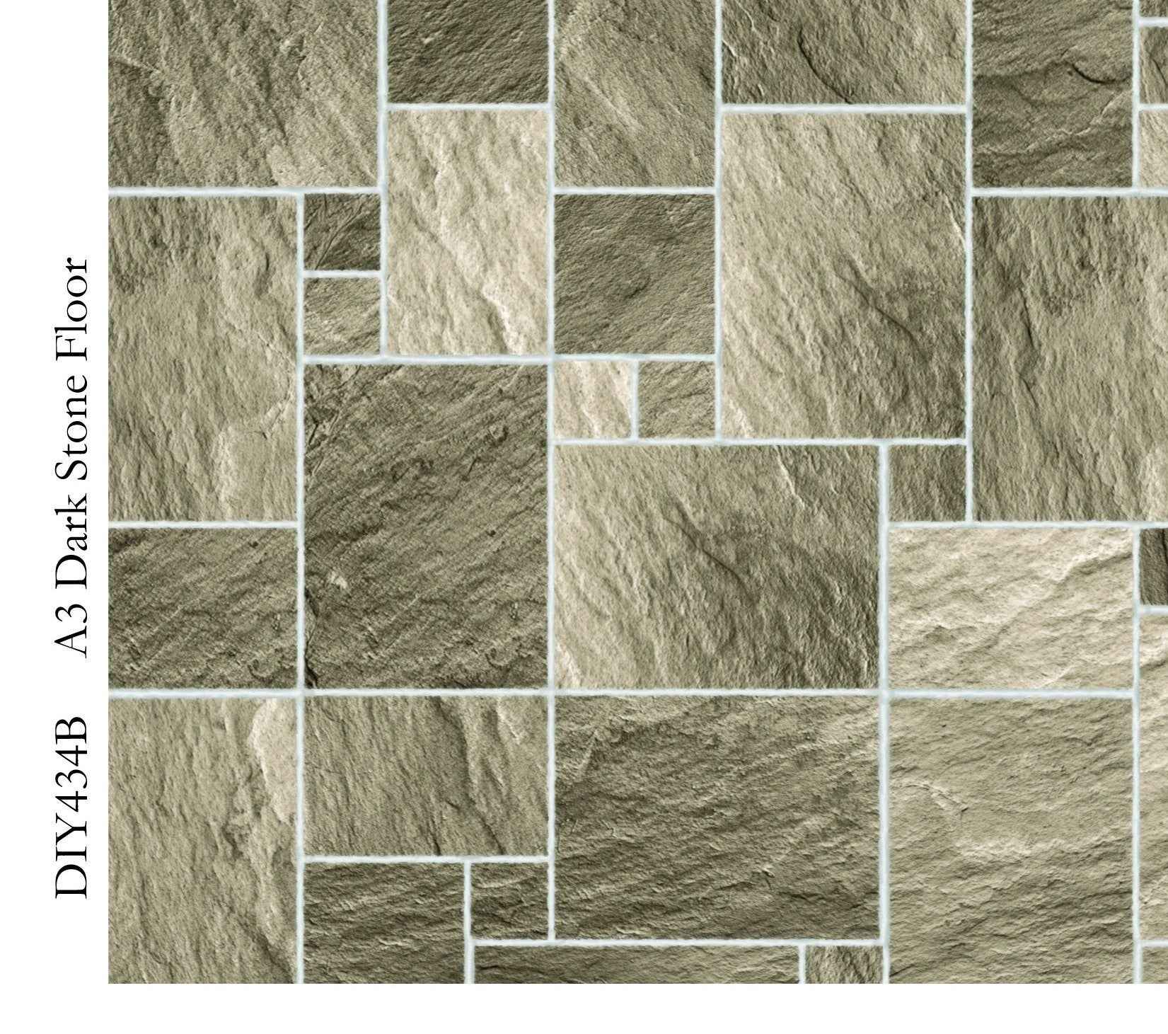 Vloer Dark Stene Floor Tiles