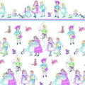 Behang kindereen wit