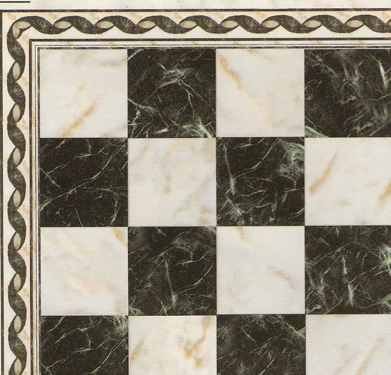 Black & White Marble Tile Card