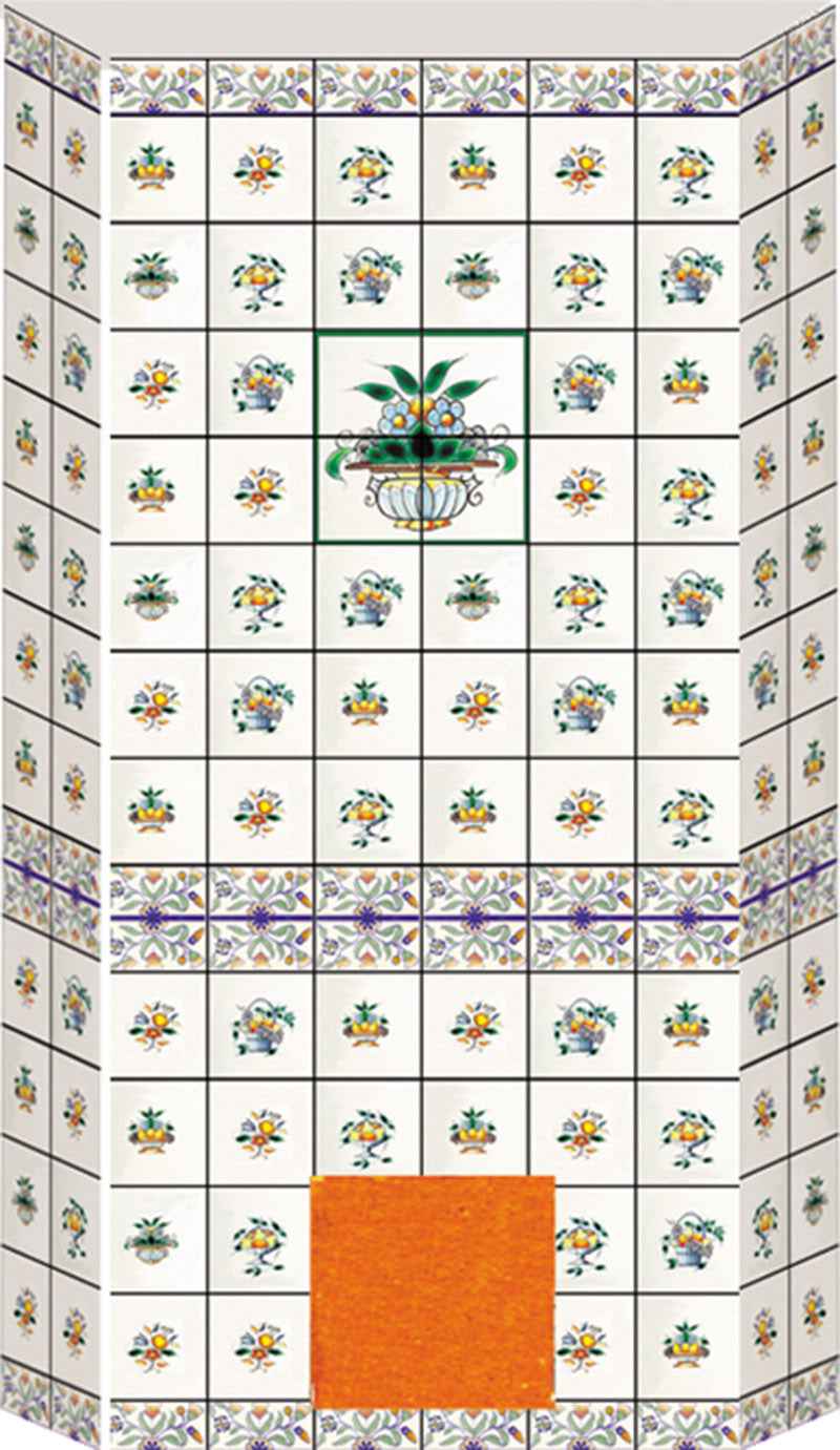 Tiled Oven Sheet Green