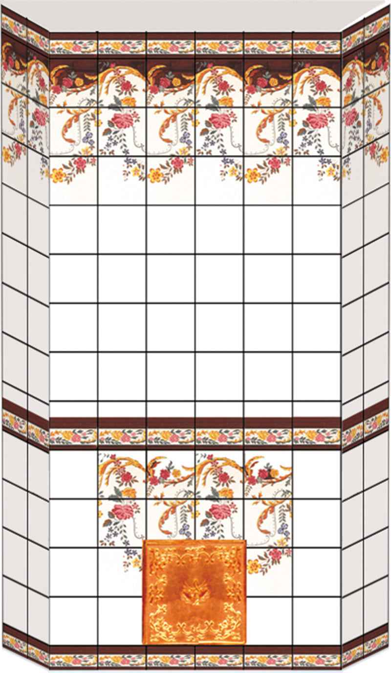 Tiled Oven Sheet Brown