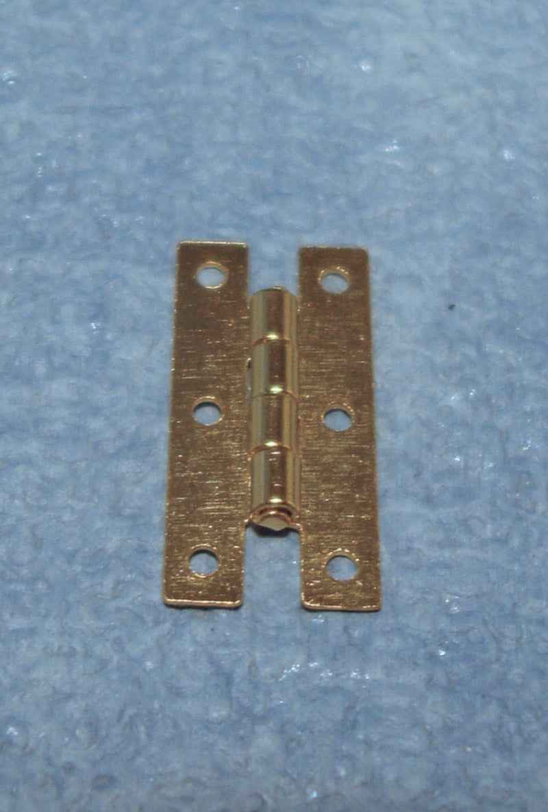 Messing schanier, 4 stuks