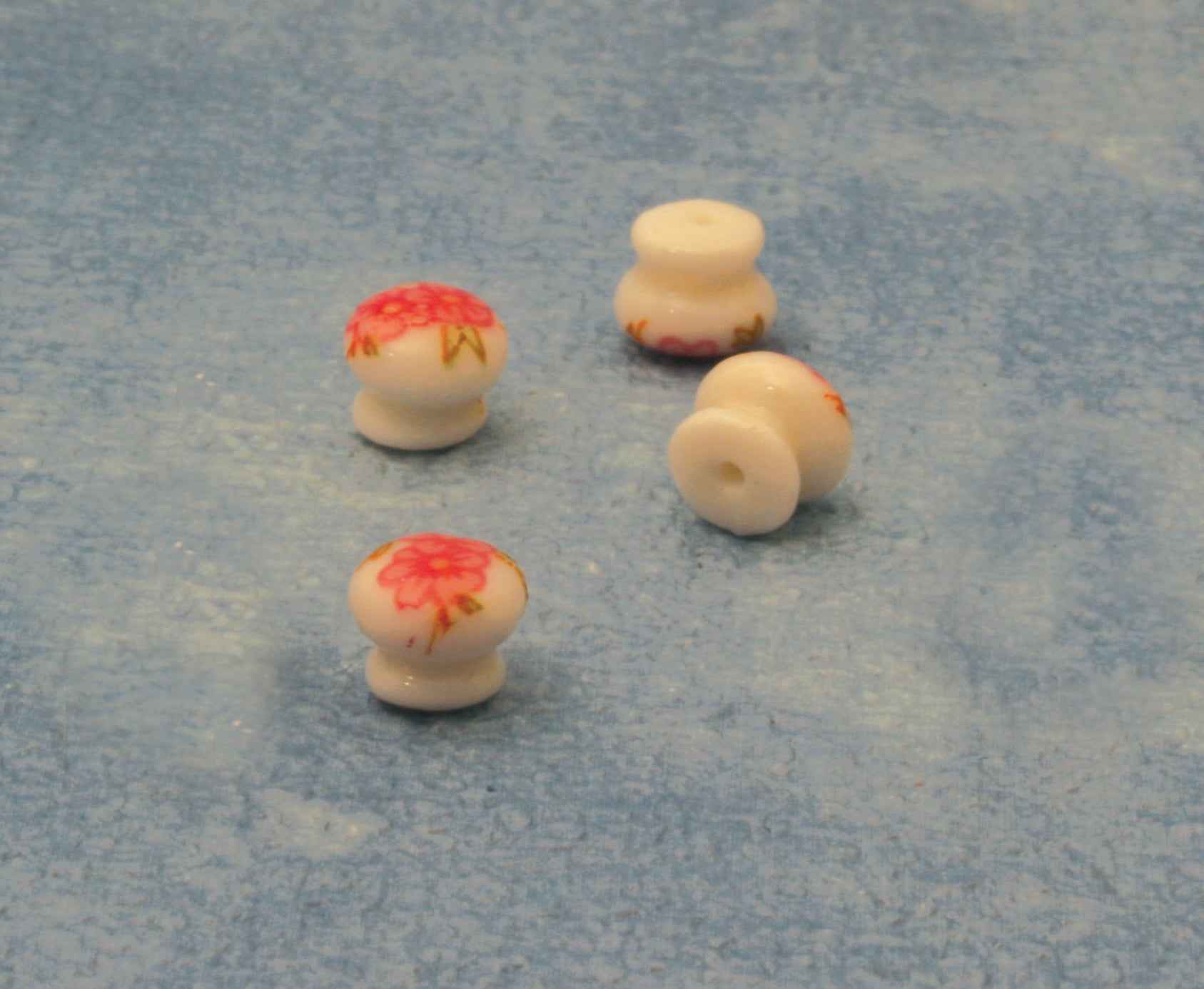 Grote keramische knopjes, 4 stuks