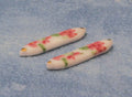 Keramische deurplaat, 2 stuks