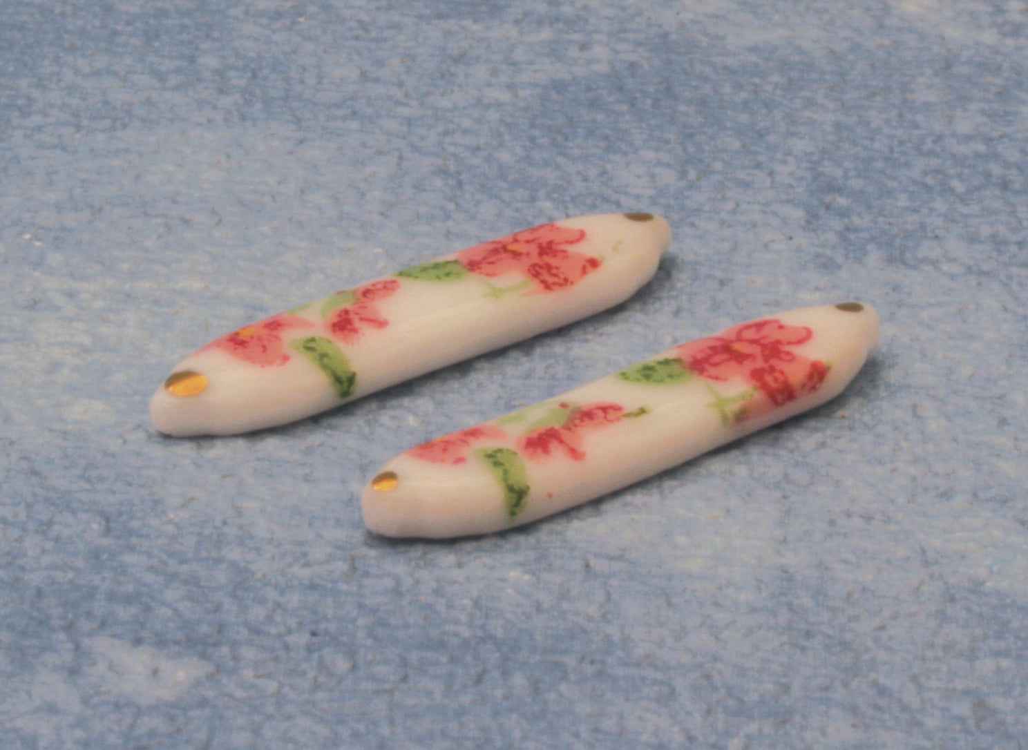 Keramische deurplaat, 2 stuks